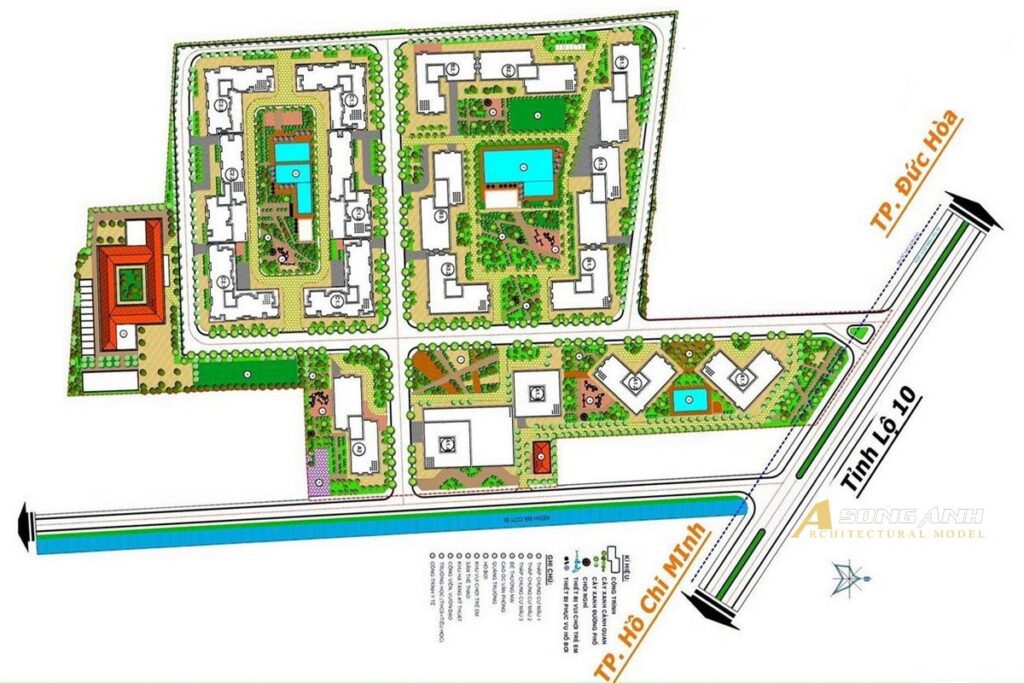 Vị trí dự án The Win City Đức Hòa Long An