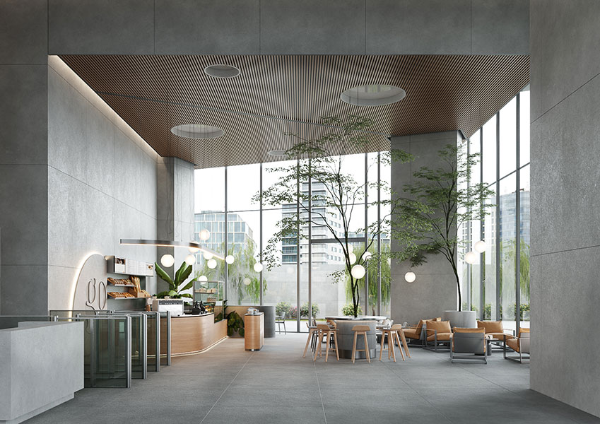 Không gian bên trong tòa nhà Flatiron By Meridian