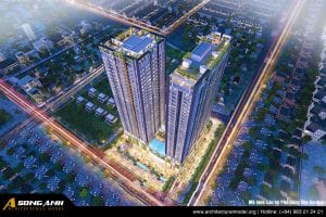 3D image of Phu Dong Sky Garden apartment 2