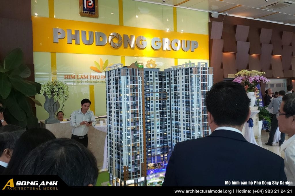 Model of Phu Dong Sky Garden apartment