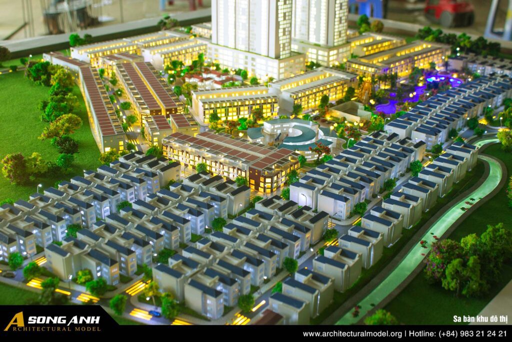 Sa bàn khu đô thị | Architectural Model Org