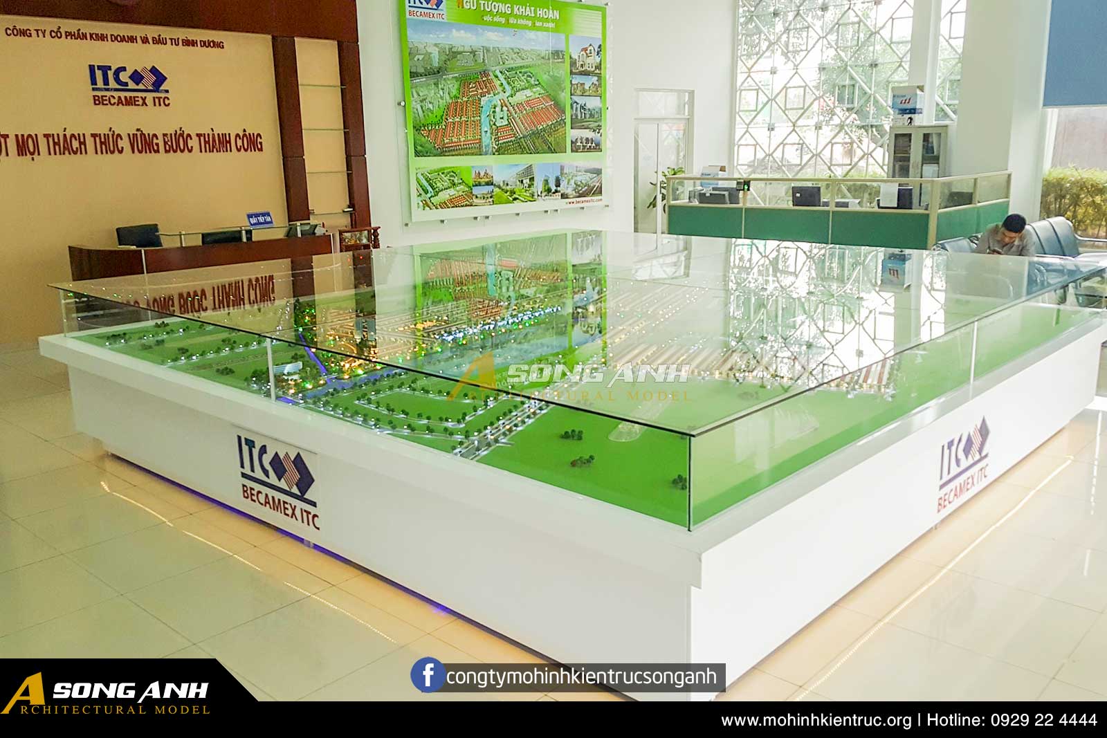 Model of Ngu Tuong Khai Hoang project in Binh Duong