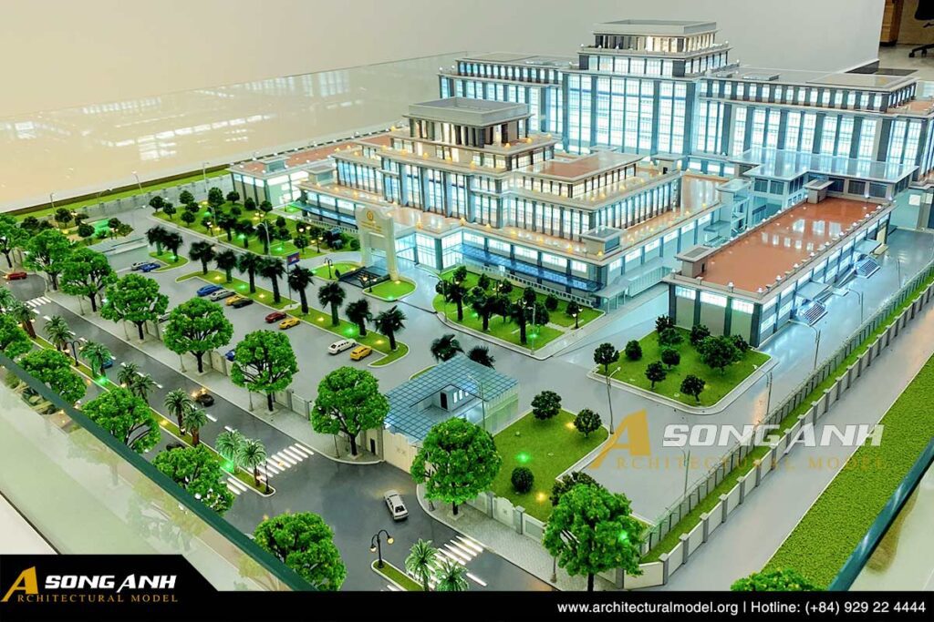 The national bank of cambodia - Architectural Model 1