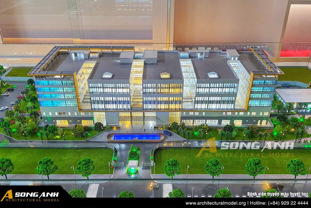 Sa bàn bệnh viện truyền máu huyết học tại Bình Chánh 2