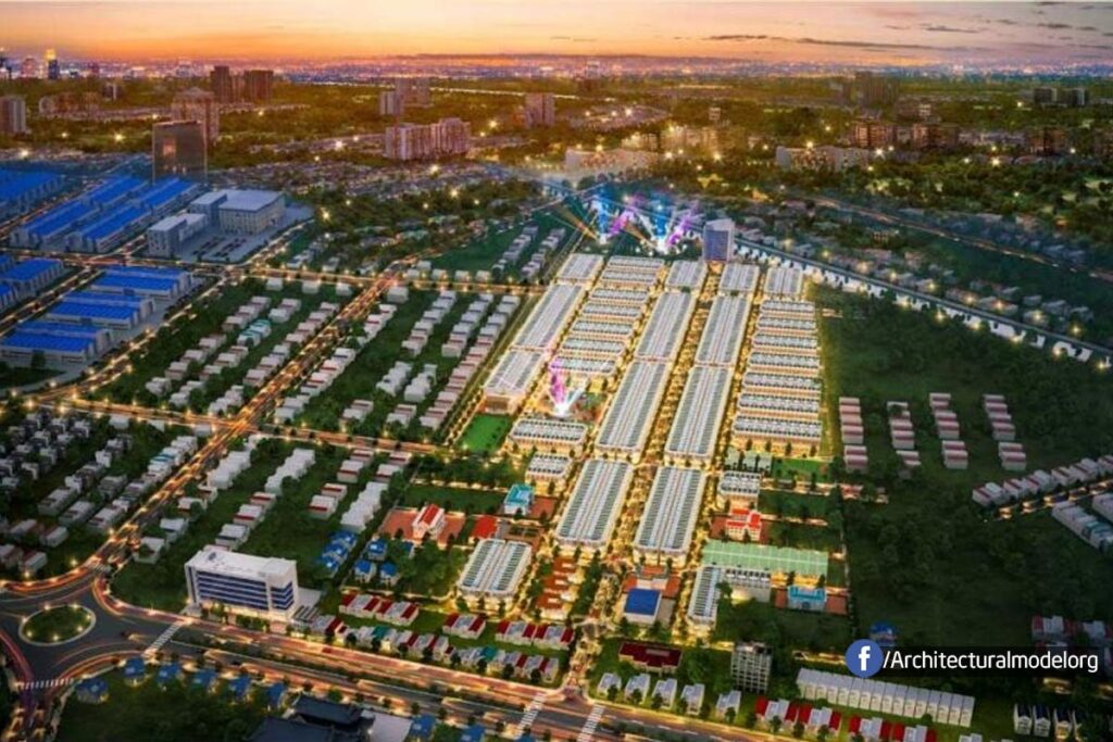 Hình ảnh 3D dự án Khu dân cư Minh Châu Sóc Trăng