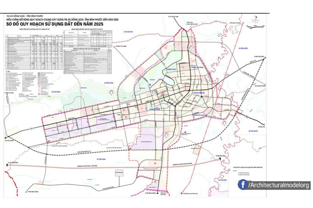 Location of Mega Royal City Binh Phuoc project