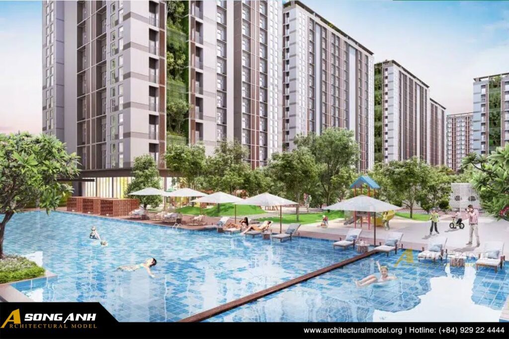 sa bàn khu căn hộ The Win City - Thắng Lợi Group