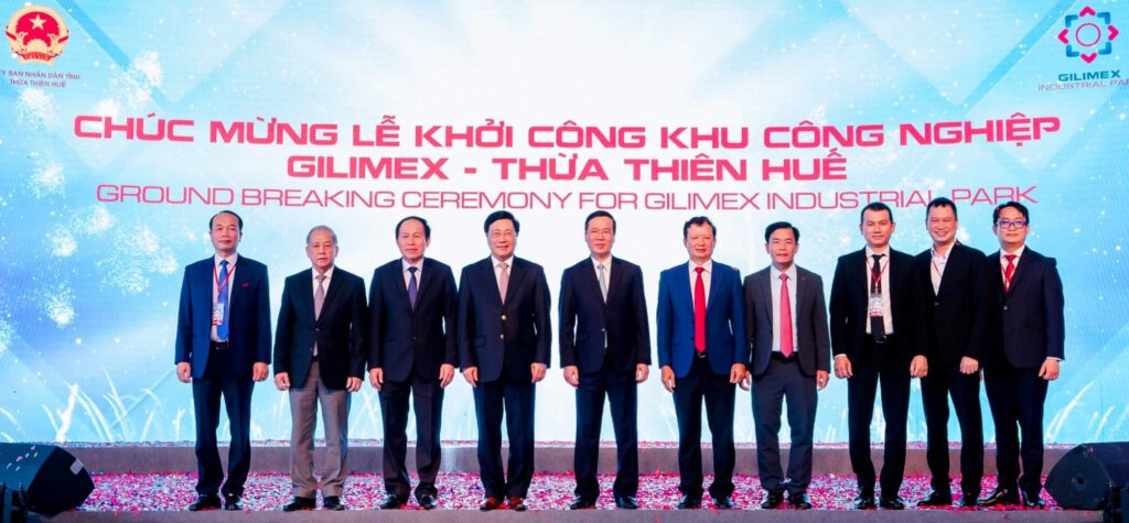 Lễ khởi công khu công nghiệp Gilimex Huế