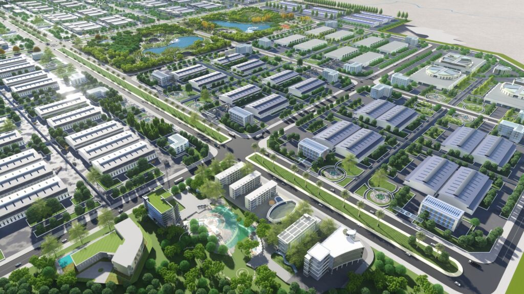 Phối cảnh KCN Gilimex Huế