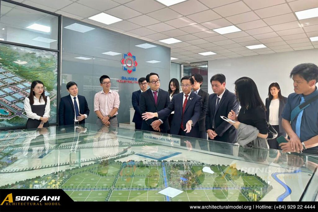 Sa bàn khu công nghiệp Gilimex tại Huế