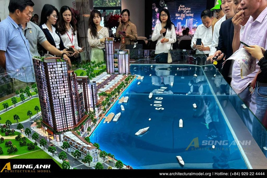 Model of Sun Symphony Residence project in Da Nang
