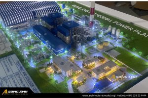 Mô hình nhà máy nhiệt điện Vũng Áng 2 tại Hà Tĩnh (1)