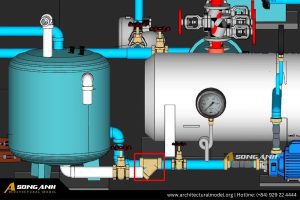 Mô hình nhà máy hệ thống ống dẫn (1)